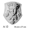 detal A 12 - maszkaron